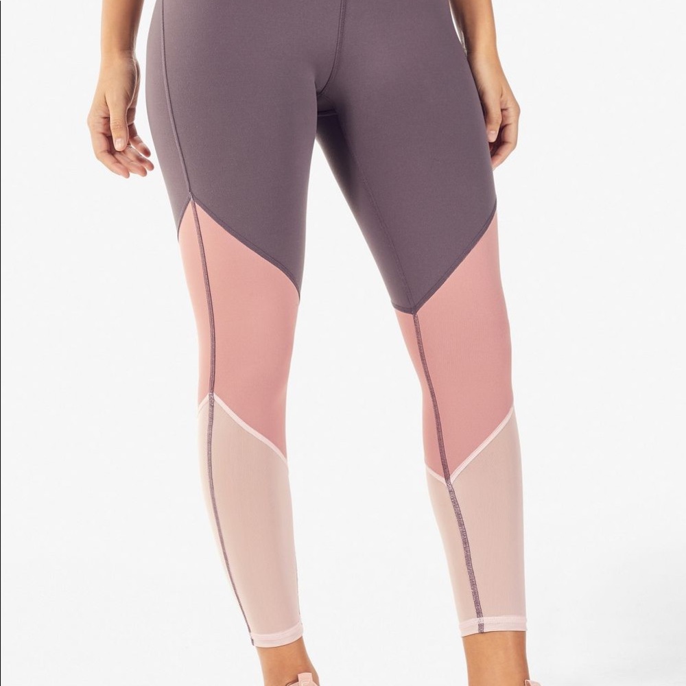 Fabletics Zone High-Waisted 7/8 Leggings SZ M